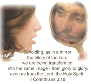 christ in the mirror