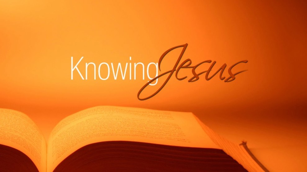 knowingjesus